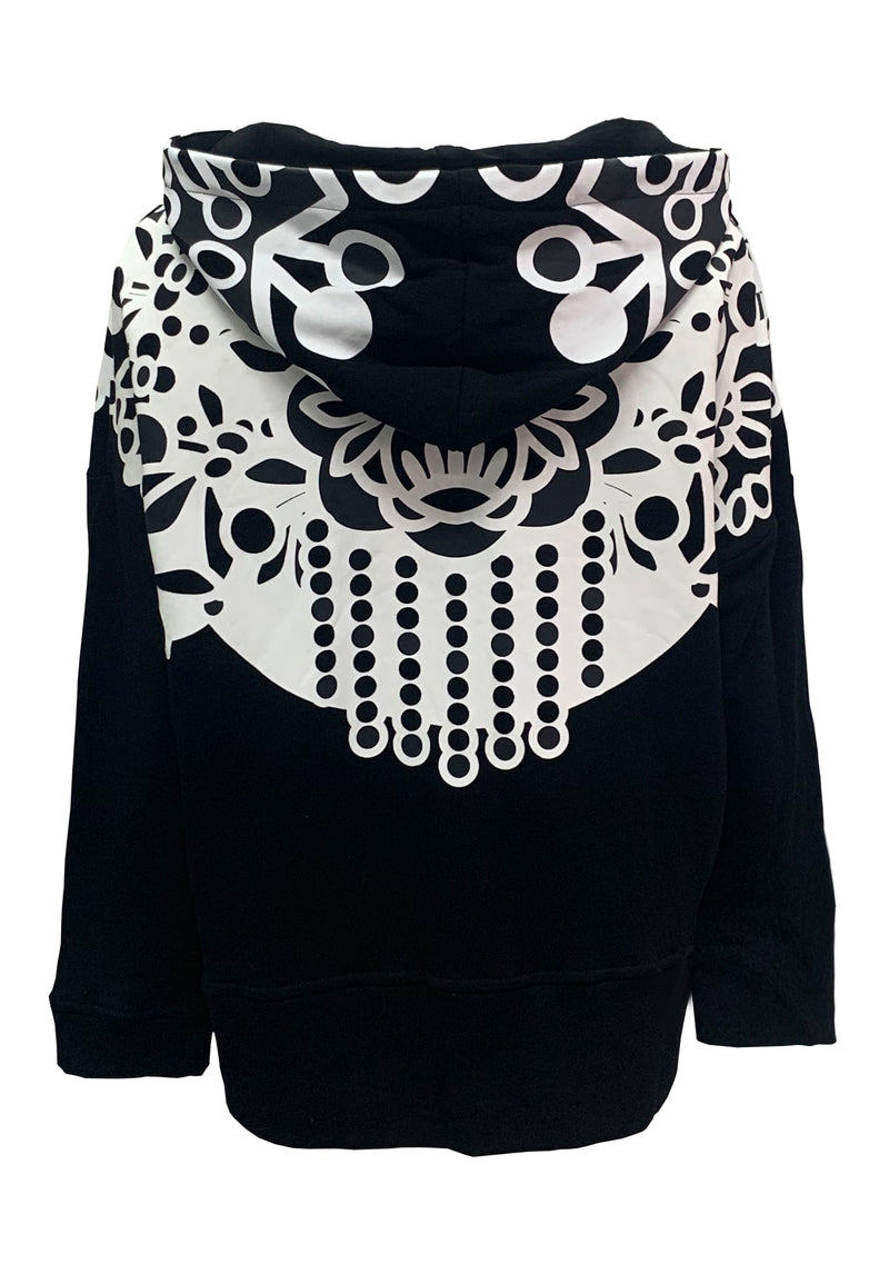 OG HEAD PRINT ON COTTON TERRY LONG SLEEVE SWEATSHIRT
