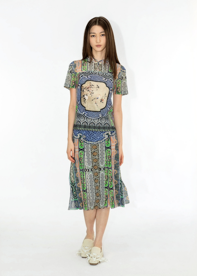 PALACE BIRD REVIVAL 2025 CHEONGSAM TOP