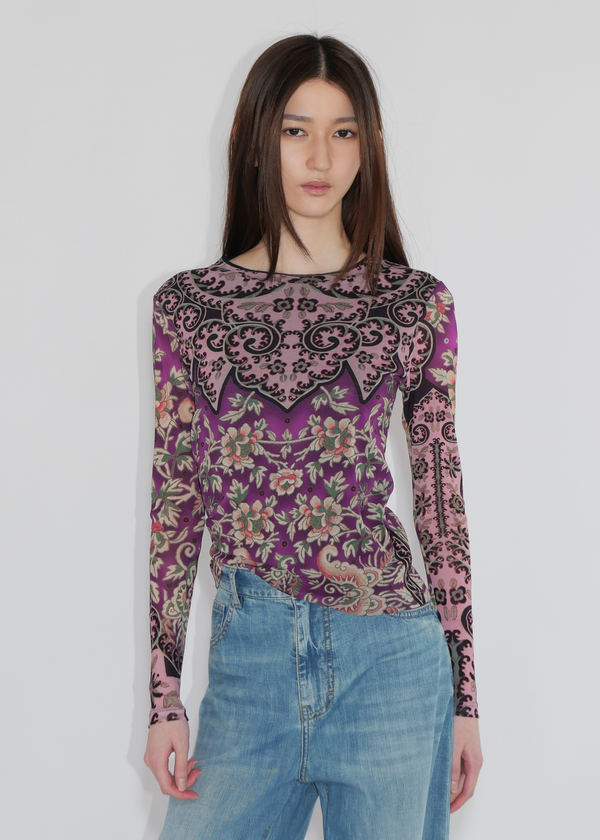 PEONY BUTTERFLY REVIVAL 2025 LONG SLEEVES TOP