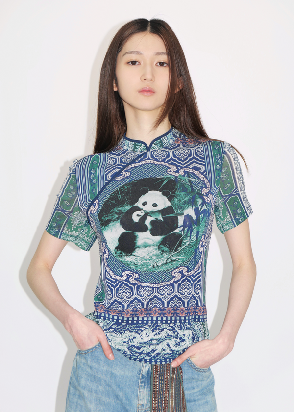 PANDA REVIVAL 2025 CHEONGSAM TOP